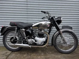 1955 norton 500 twin model 7 runs mint! offers px trials atlas a vendre