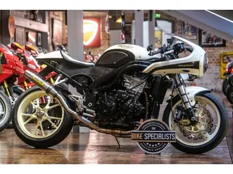 1997 triumph daytona 955i marling custom cafe racer a vendre