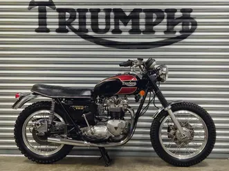 1979 triumph bonneville t140e street scrambler custom a vendre