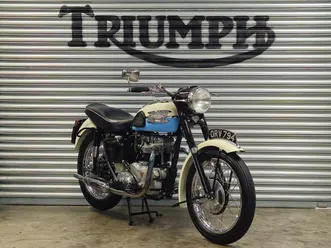 1957 triumph tiger t110 pre unit classic a vendre