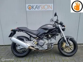 zeer nette ducati monster 900 ie dark (bj 2001) injectie! — motoren | ducati — marktplaats
