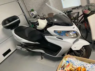 suzuki burgman 400 le lux abs bianco