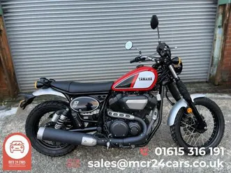 yamaha scr 950 xvs 950 xr-a scr 950 abs - low miles, scrambler, offroad bike