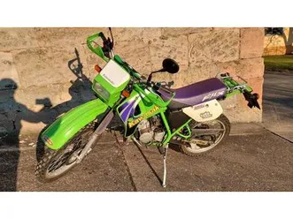 kawasaki kmx 125, motorrad, moped.