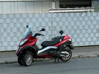 piaggio mp3 400 lt dreirad-roller, tüv 04/2027