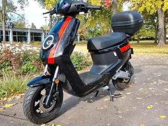 niu mqi sport + e motorroller 45 km/h extended range bosch motor