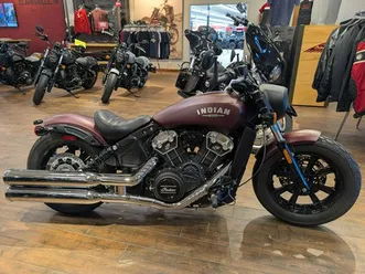 2022 indian motorcycle® scout® bobber abs maroon metallic smoke