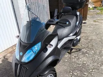 vend scooter piaggio mp3 lt 400 noir mat – excellent état – ct vierge – révision ok