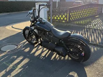 harley-davidson dyna low rider klappenauspuff