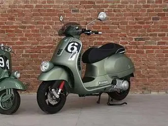 vespa gtv 300 sei giorno sonderedition grün
