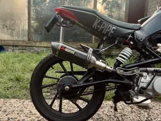 kymco k-pipe 125cc 11pk met dik geluid schakelbrommer — scooters | kymco — marktplaats