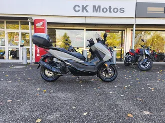 honda forza 125 smart top box abs coloris gris