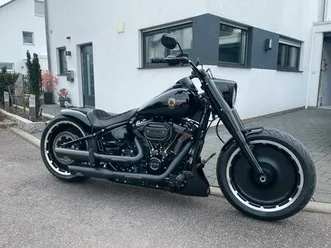 harley davidson fat boy 30th anniversary custom