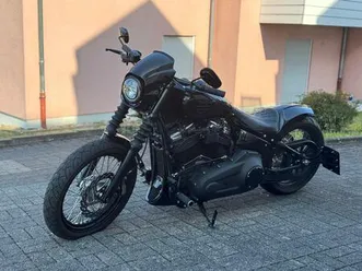 harley-davidson softail street bob fxbb,klapenauspuffanlage