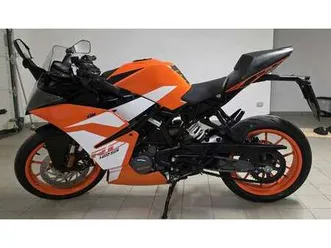 ktm rc 125 arancione