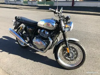 royal enfield interceptor chrome