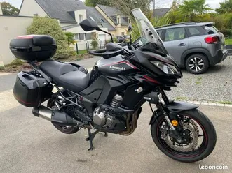 kawasaki 1000 versys grand tourer rabaissée à 82cm (vendue avec son kit d’origine 84cm)