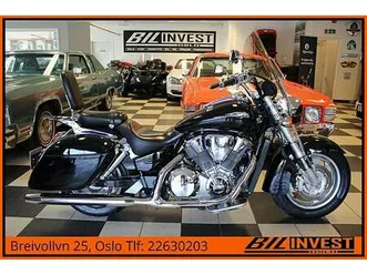 honda vtx1800r 1800 v-twin 102hk,1eier 12år,veskesett,meg.pen,l