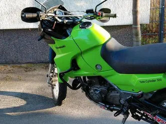 kawassaki kle 500 mit 34500 tkm neu teile