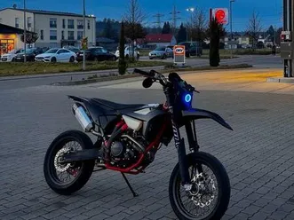 beta rr 125 supermoto build keine exc fe fantic oder yz