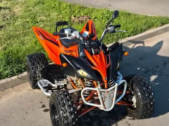 yamaha 250 raptor, édition spéciale. homologué 2 places■édition spéciale. ■état du véhicule nickel, rien à prévoir. ■pneu à 50% ■entretien a jour.■homologué 1 p