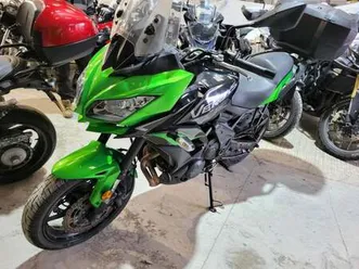 2021 71 kawasaki kle 650 fmfnn versys 650 tourer strom luggage black kle650