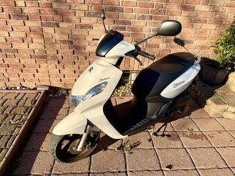 peugeot kisbee 50, 2t, weiß roller, motorroller, top zustand