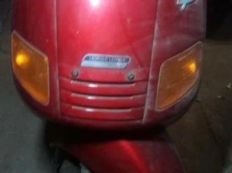 piaggio zip 25 mit rot mit papiere ohne schlüssel gepäckträger