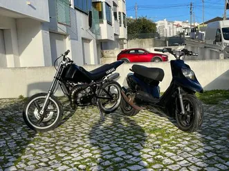 yamaha dt lc 100 / yamaha bws 50 são domingos de rana