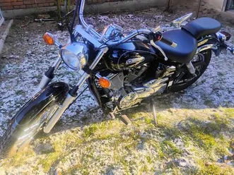 yamaha xvs 125 drag star jak nowy, 2000 km, oryginal garbów i