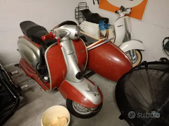 lambretta li 150 seconda serie con sidecar origina