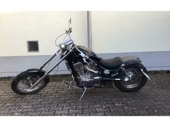 suzuki intruder vs 1400 chopper langgabler umbau custom bike