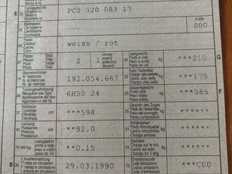 honda cbr 600 f, jg 1990, ab mfk, top zustand!