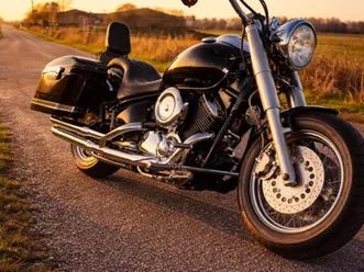 yamaha dragstar 1100 classic – bagger-style / tausch reiseenduro