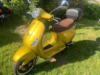 vespa lx 50 ccm goldmetallic, 4-takt, 25/45 km/h möglich