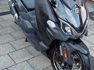 sym maxsym tl 500 mit sportauspuff & pollini variomatik