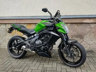 kawasaki er 6n - abs - top zustand - led - heckumbau - griffe