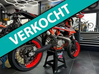 ② ktm 300 exc tpi 2022 nieuwstaat a2 supermoto supermotard