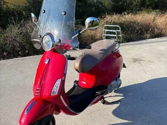 vespa primavera 125 – 2015 – 31 992 km – rouge dragon – révisé