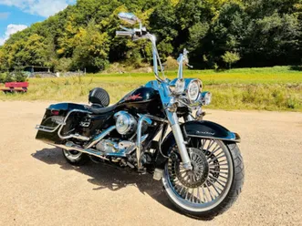 harley davidson road king - ape - big spoke - chicano - klappe