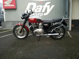 triumph bonneville t100 900 2020 900 cm3 | moto roadster | 11 582 km | rouge | 49300 cholet