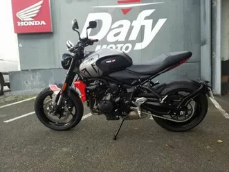 triumph trident 660 2024 660 cm3 | moto roadster | 3 442 km | gris | 49300 cholet