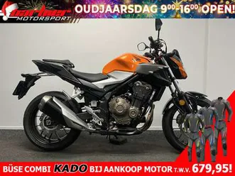 honda cb 500 f abs oranje