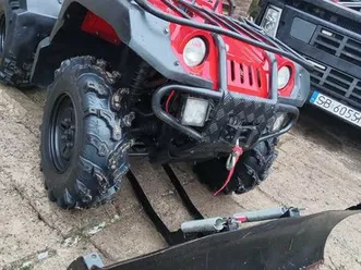 yamaha grizzly 660 4x4 nowe opony wyciagarka llug transport lublin