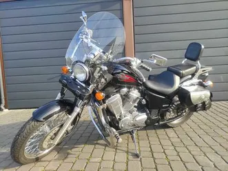kultowa honda shadow vlx-vt600cd, wersja amerykańska z 2007 roku. nowy dwór gdański