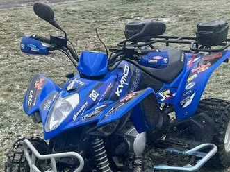 quad kymco maxxer 250 pewny quad karolin