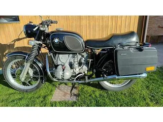 bmw r 75/5, bj.1970, alles orig., orig. lack, mit krauser koffer.