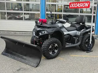 cf moto cforce 625l mit neuem schneeschild