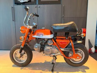 honda monkey z50z klassiker orange vintage mini bike