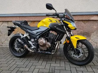 honda cb 500 fa - top zustand - 960km - ixil sportauspuff